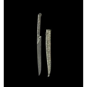 Ontman Silver Bichaq Dagger