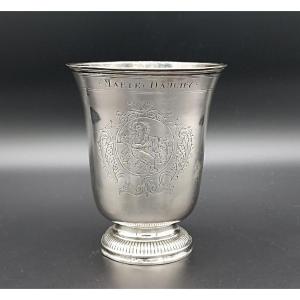 Engraved Silver Communion Cup