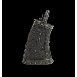 Powder Flask Manufactured In Northern Italy