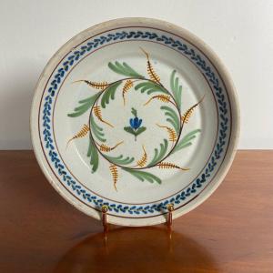 18th Century Earthenware Shallow Bowl