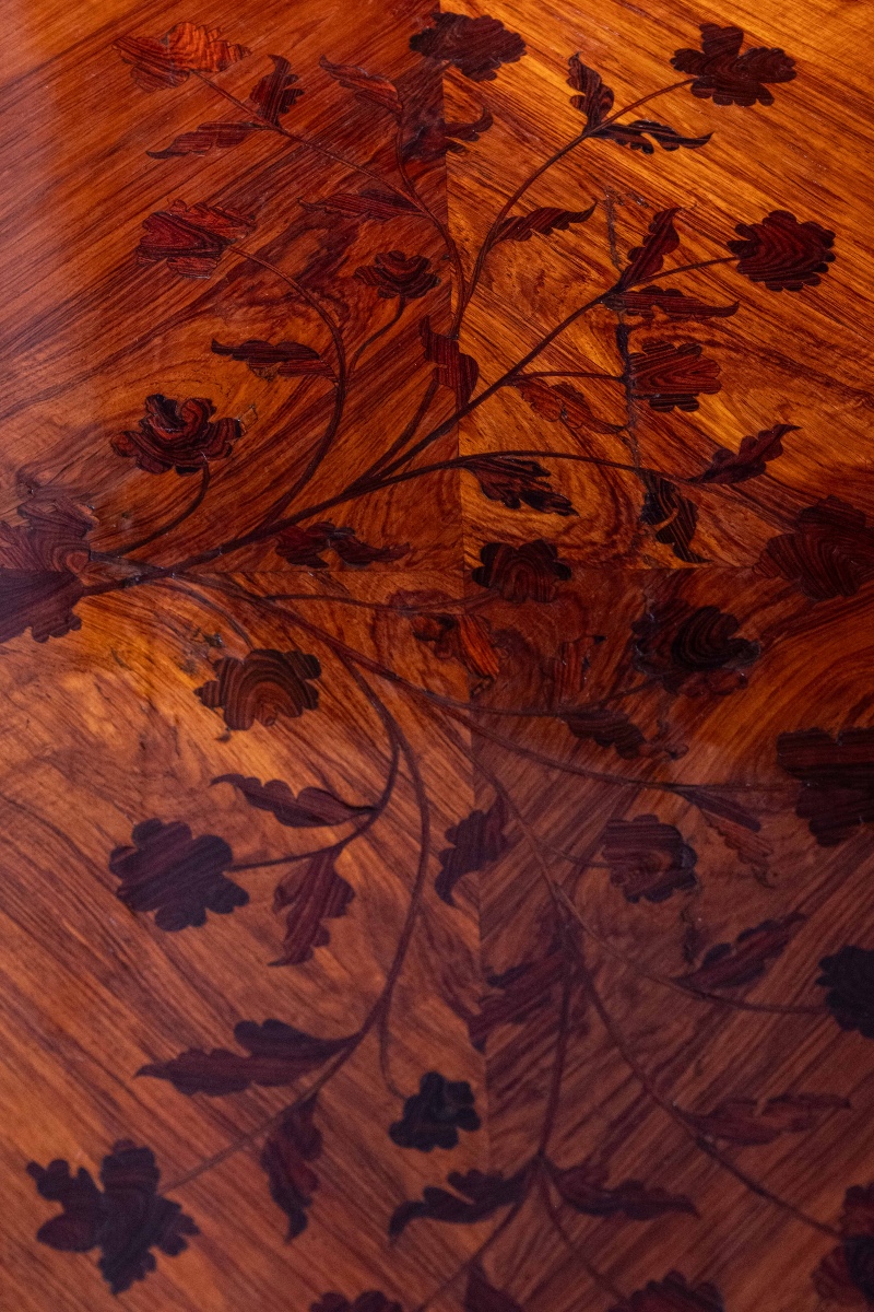 Scrivania da Infante stampigliata Jean Francois Dubut-photo-1