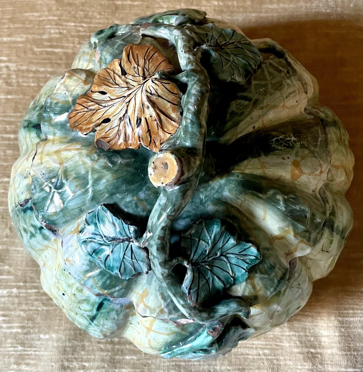 Zucca in maiolica -photo-5