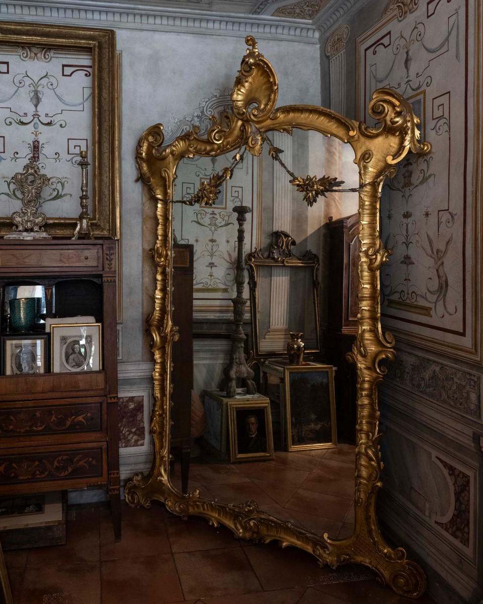Coppia di specchiere Luigi Filippo. Napoli XIX secolo 