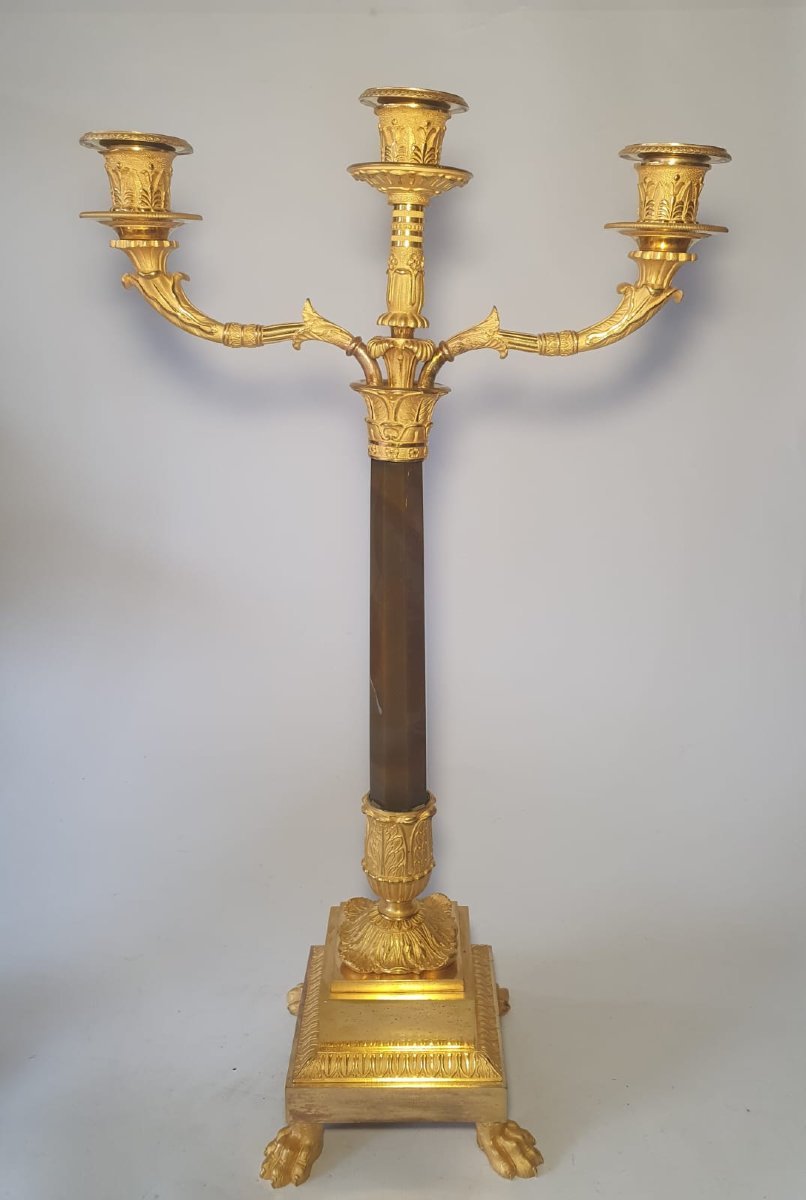 Coppia di candelabri Thomire -photo-3