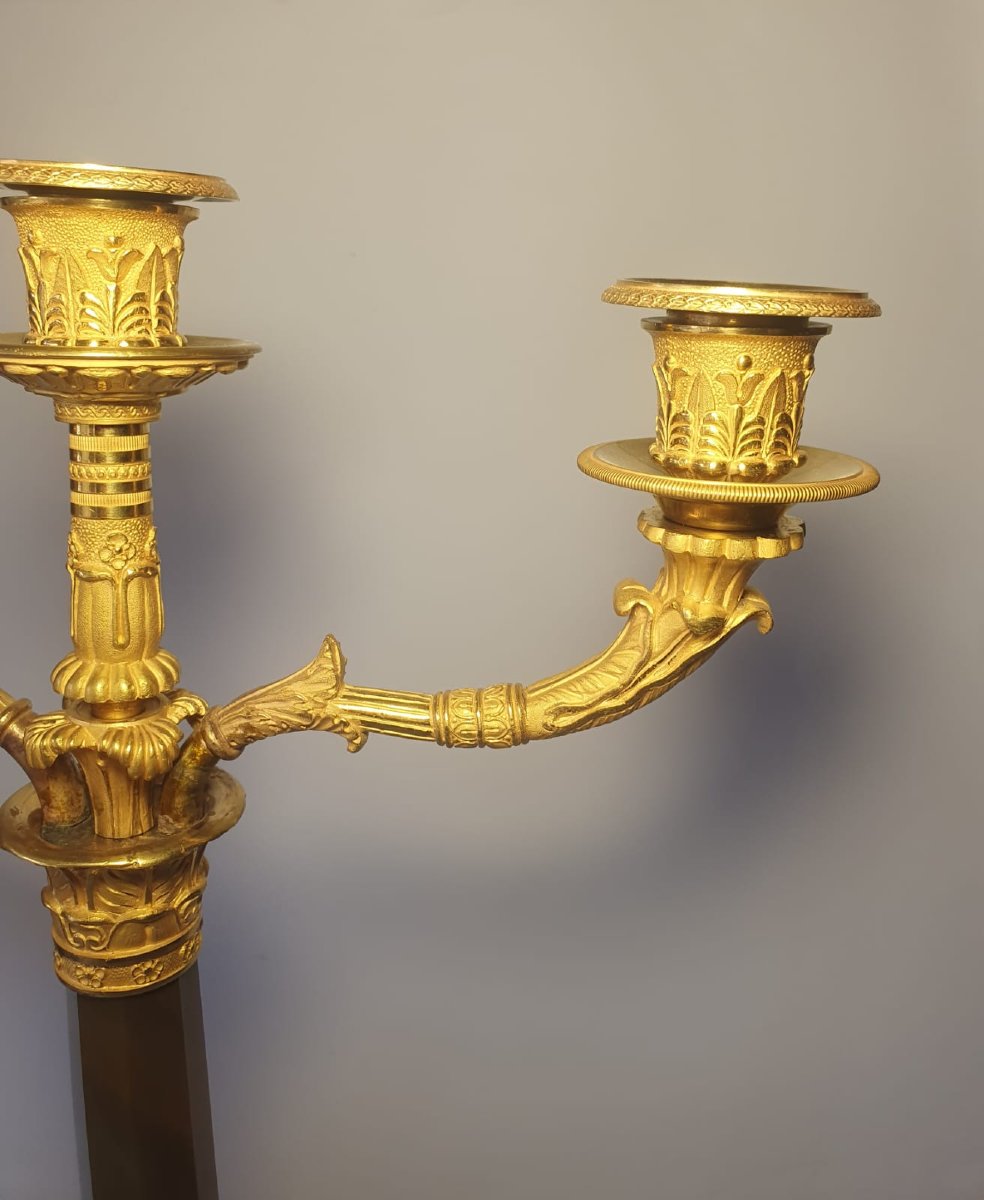 Coppia di candelabri Thomire -photo-3