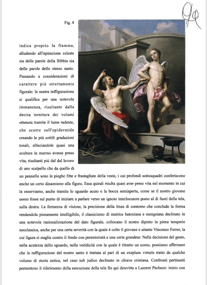 San Vincenzo Ferrer Scuola dell’Italia settentrionale, XVIII sec Olio su tela, cm 75 x 62-photo-4