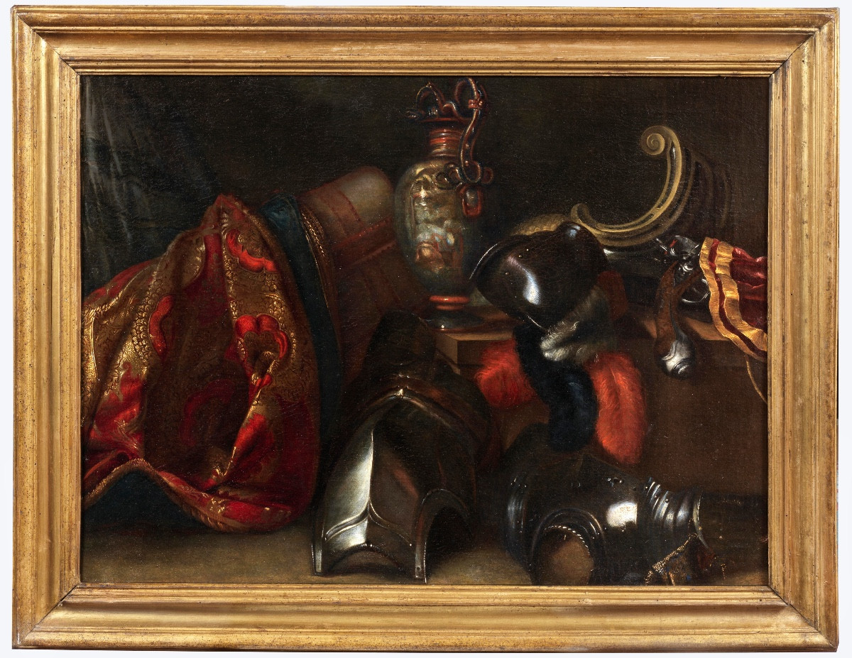 Bottino con trofei militari 