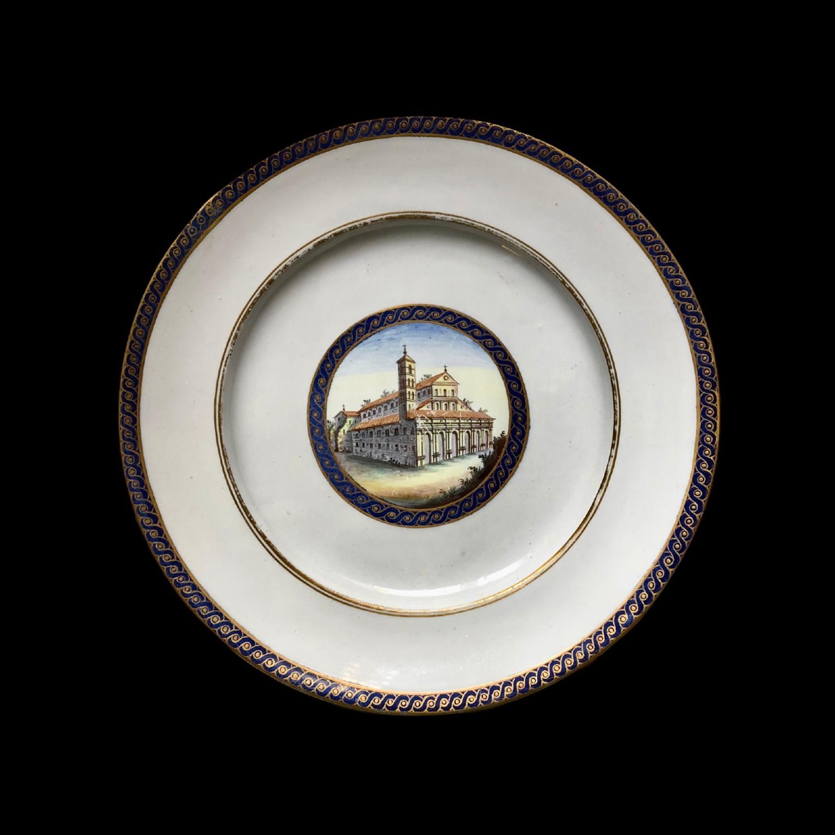 Gruppo di sei piatti in porcellana, Manifattura Ginori a Doccia 1780 ca.-photo-2