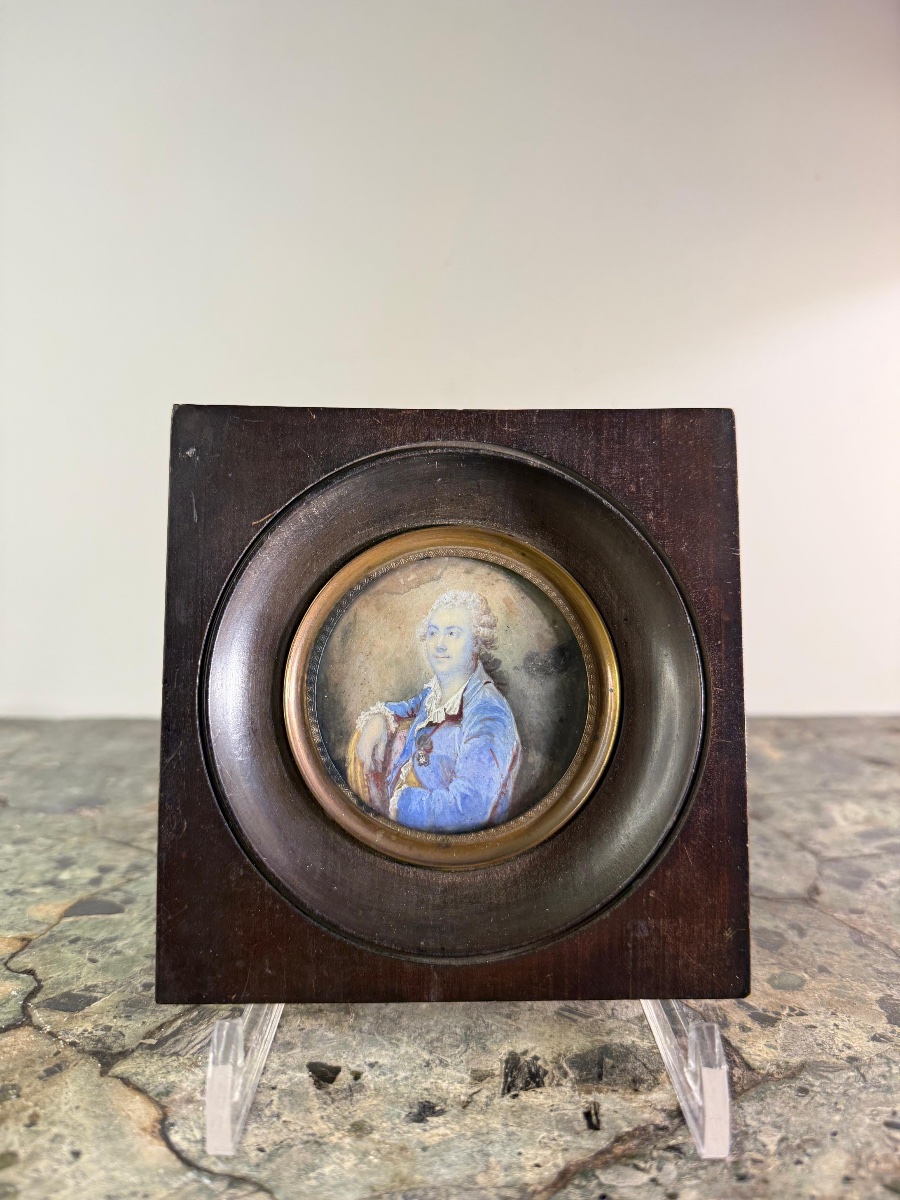 Ritratto in miniatura di un Cavaliere di Malta 1770 ca.