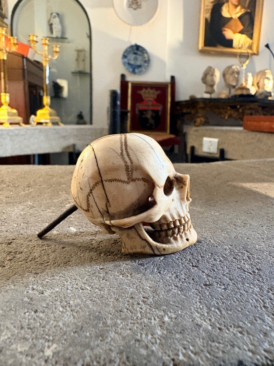 Memento Mori in osso del XVIII secolo-photo-4