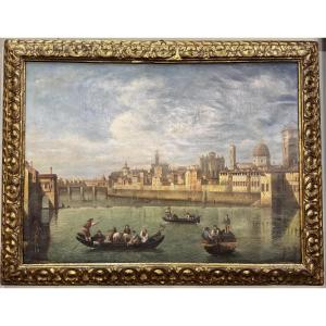 Veduta dell'Arno dalla Pescaia di San Niccolo' XVIII