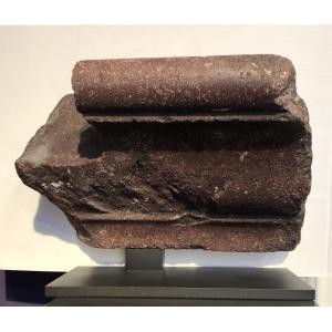 Fragment Sarcophagus Egyptian Porphyry
