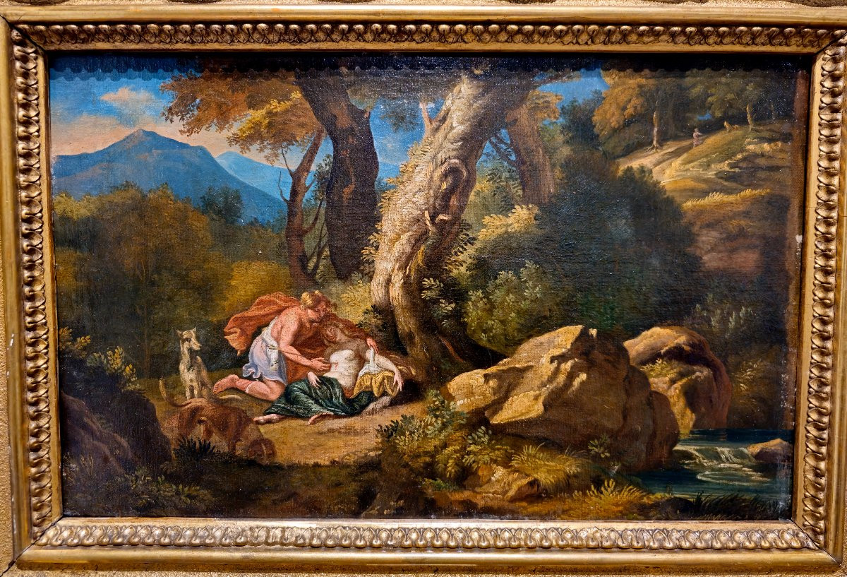 Pieter Mulier detto Cavalier Tempesta Callisto e Arcade la Nascita dell'Orsa Maggiore-photo-2