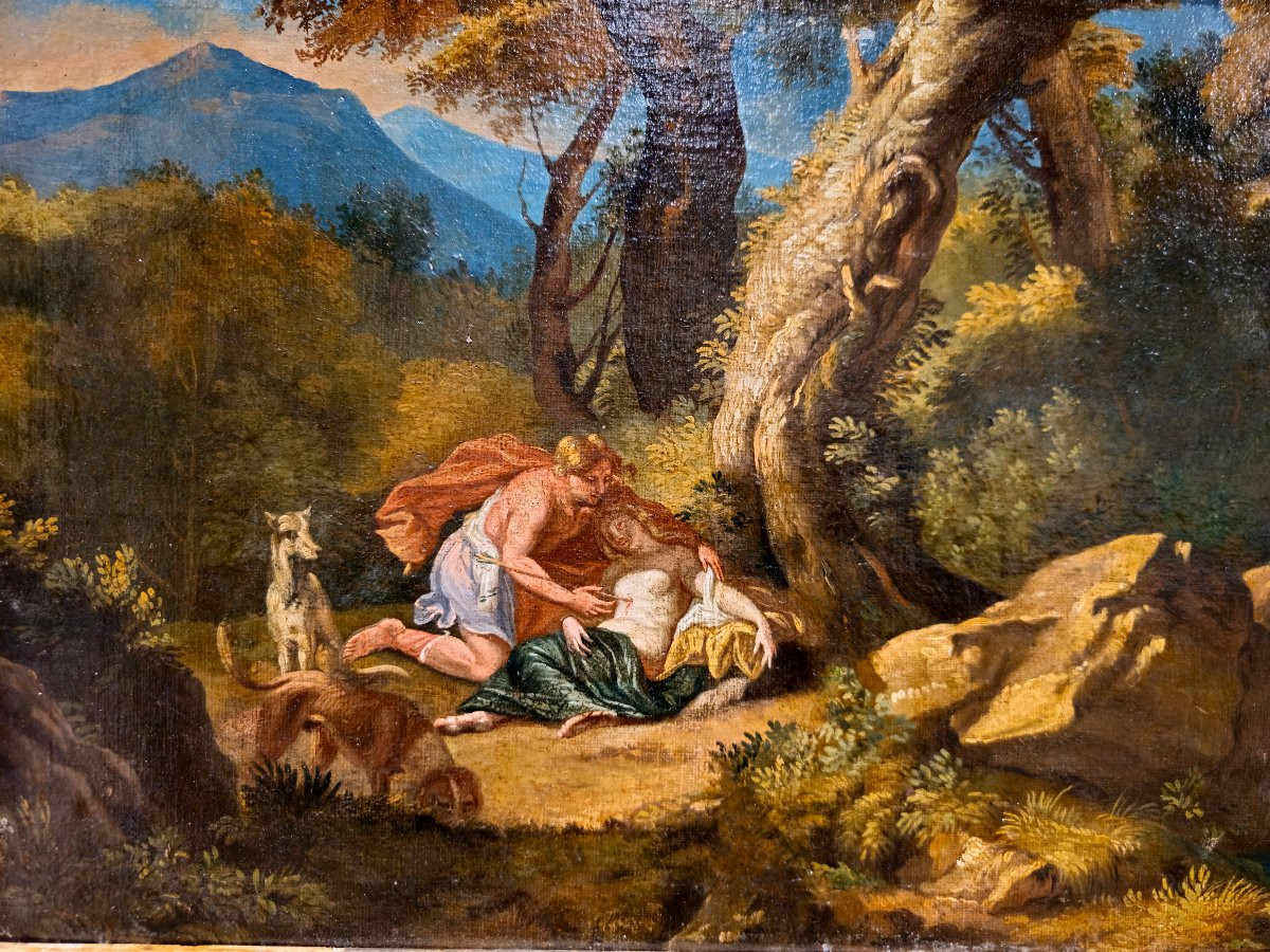 Pieter Mulier detto Cavalier Tempesta Callisto e Arcade la Nascita dell'Orsa Maggiore-photo-3