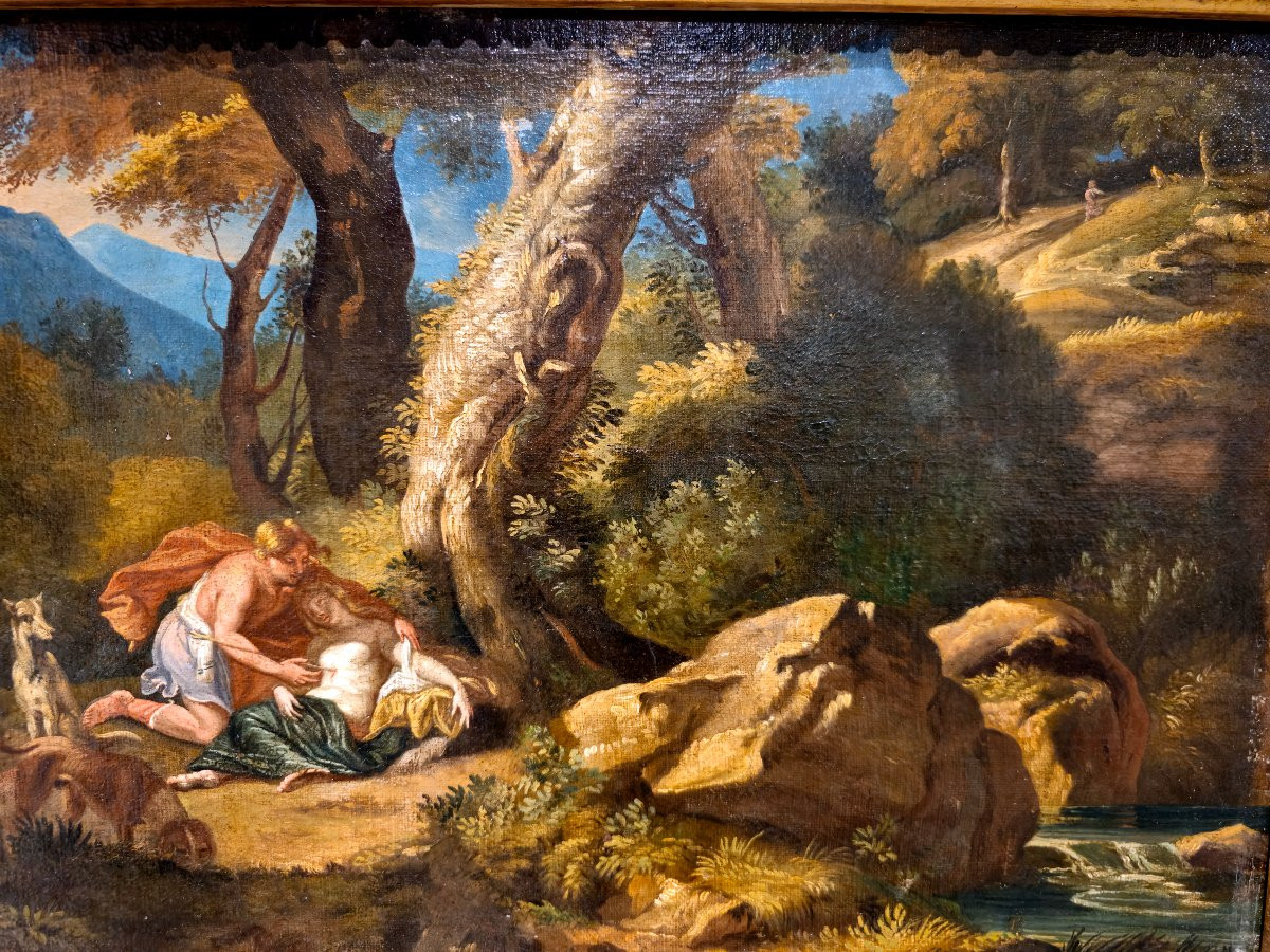 Pieter Mulier detto Cavalier Tempesta Callisto e Arcade la Nascita dell'Orsa Maggiore-photo-1