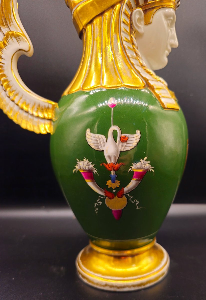 Versatoio in porcellana Retour d'Egypte Parigi probabilmente Schoelcher-photo-2