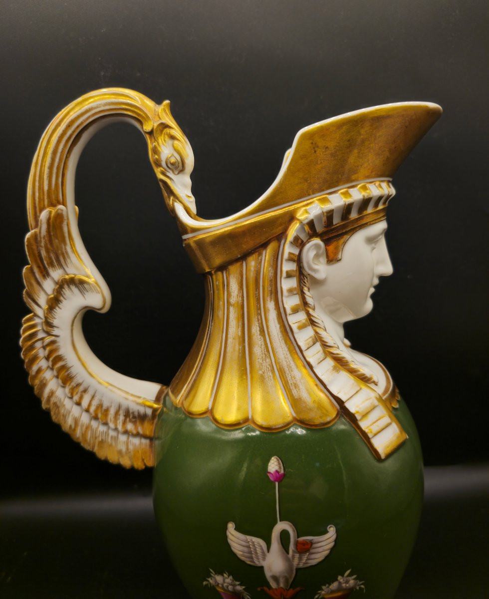 Versatoio in porcellana Retour d'Egypte Parigi probabilmente Schoelcher-photo-3