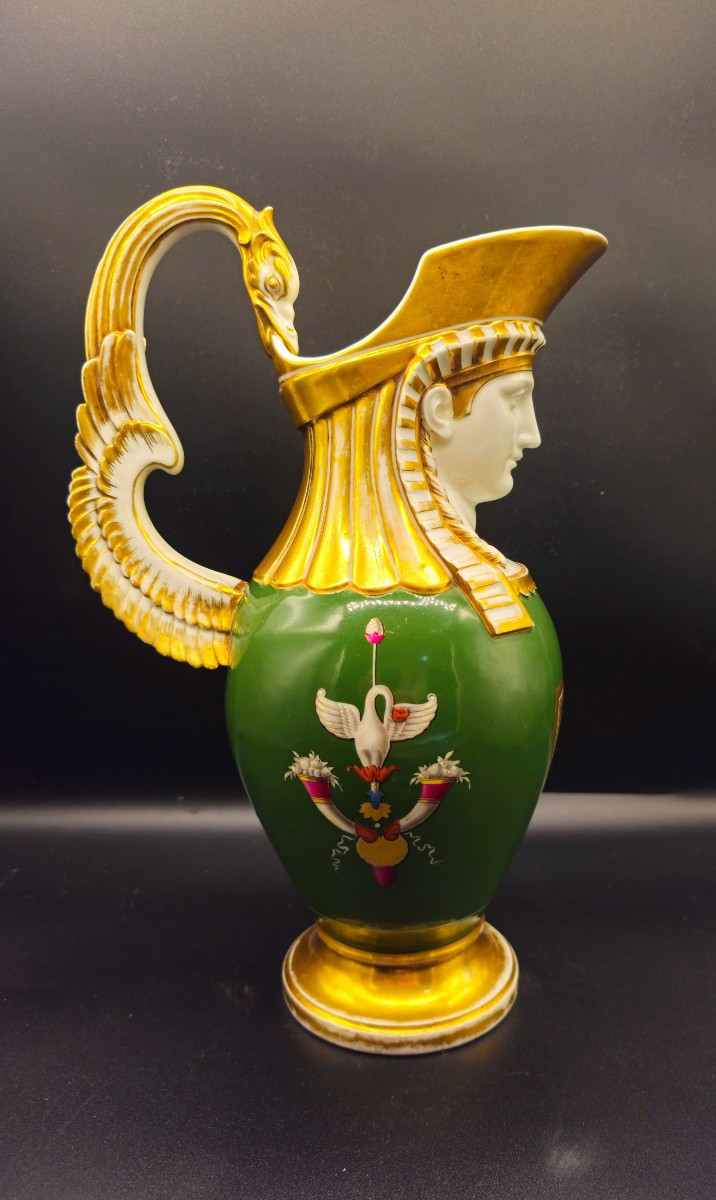 Versatoio in porcellana Retour d'Egypte Parigi probabilmente Schoelcher