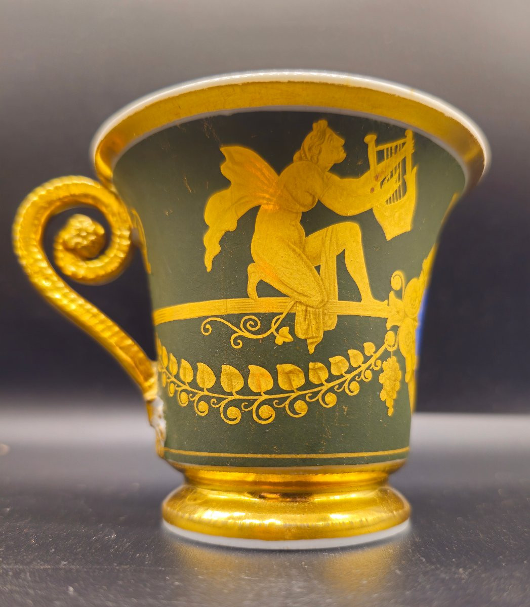 Tazzina con piattino Pouyat/La Courtille-photo-1