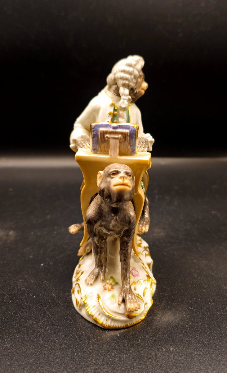 Scimmia Meissen Pianista-photo-2