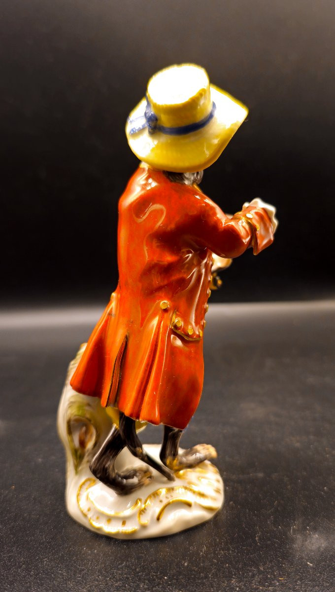 Scimmia Meissen Violinista-photo-2