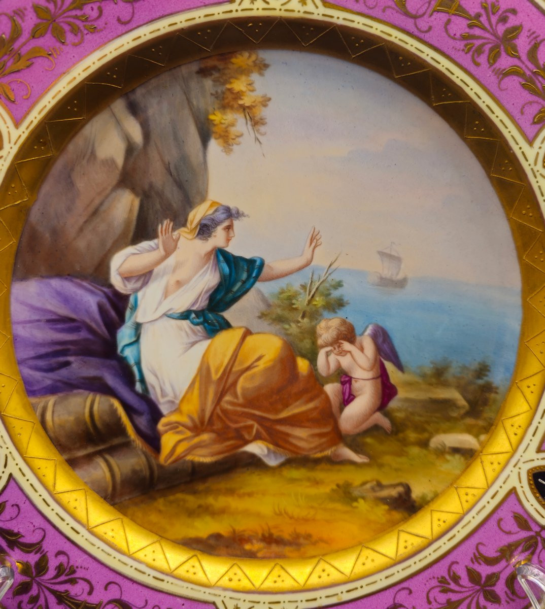 Piatto della Manifattura Imperiale di Vienna 35 cm-photo-2