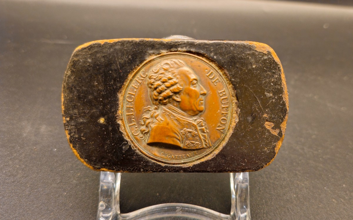 Tabacchiera in papier mâché Leclerc de Buffon, E.Gatteaux