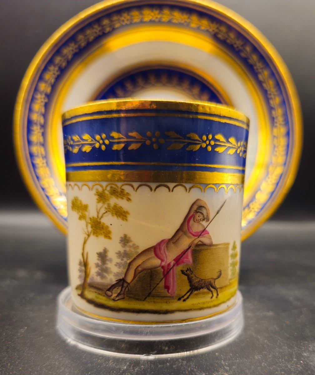 Tazzina con piattino della Real Fabbrica Ferdinandea-photo-2