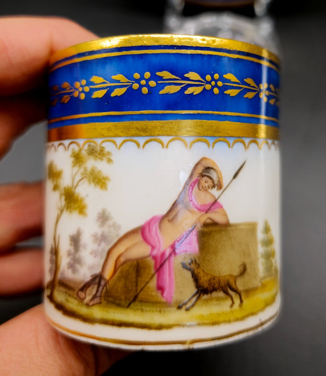 Tazzina con piattino della Real Fabbrica Ferdinandea-photo-3