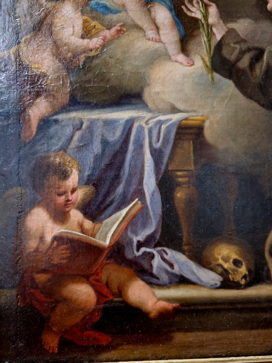 Sant'Antonio da Padova attribuito a Tommaso Conca-photo-4