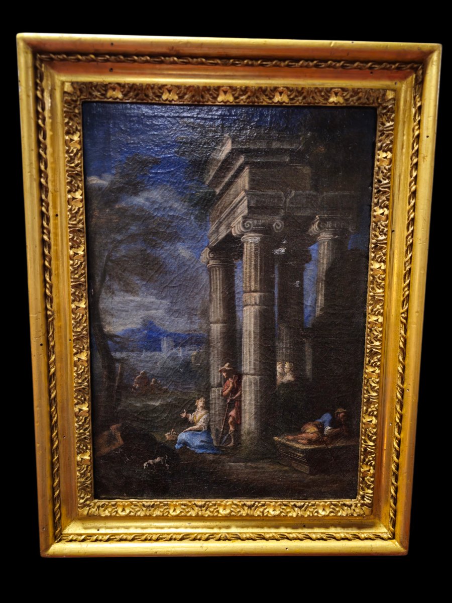 Paesaggio con rovine di Alberto Carlieri 1672-1720-photo-2