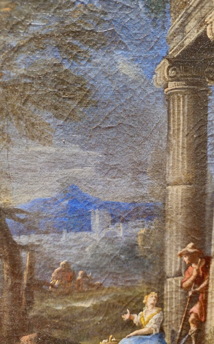 Paesaggio con rovine di Alberto Carlieri 1672-1720-photo-3