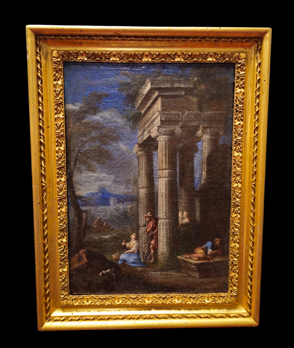 Paesaggio con rovine di Alberto Carlieri 1672-1720