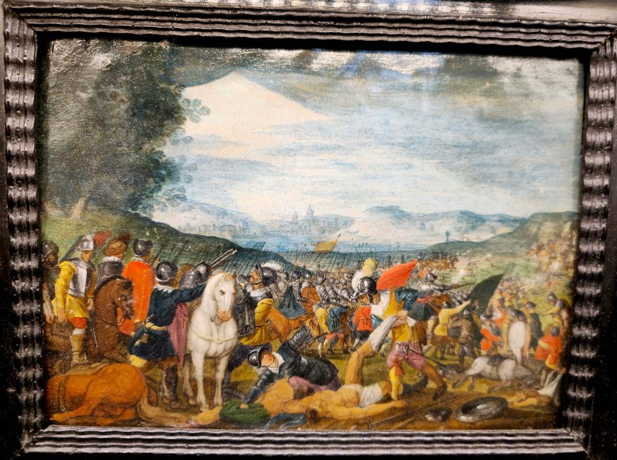 Marzio di Colantonio Ganassini – Battaglia su rame, Roma-photo-2