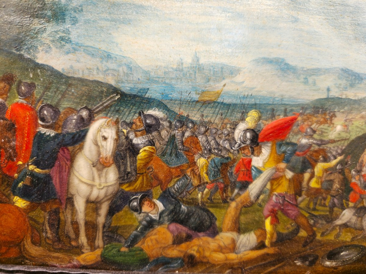 Marzio di Colantonio Ganassini – Battaglia su rame, Roma-photo-1