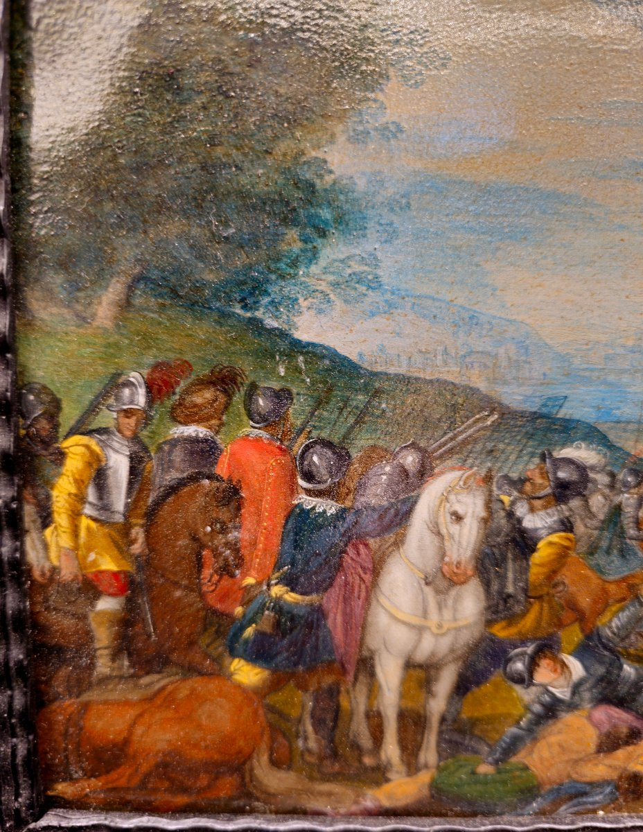 Marzio di Colantonio Ganassini – Battaglia su rame, Roma-photo-4