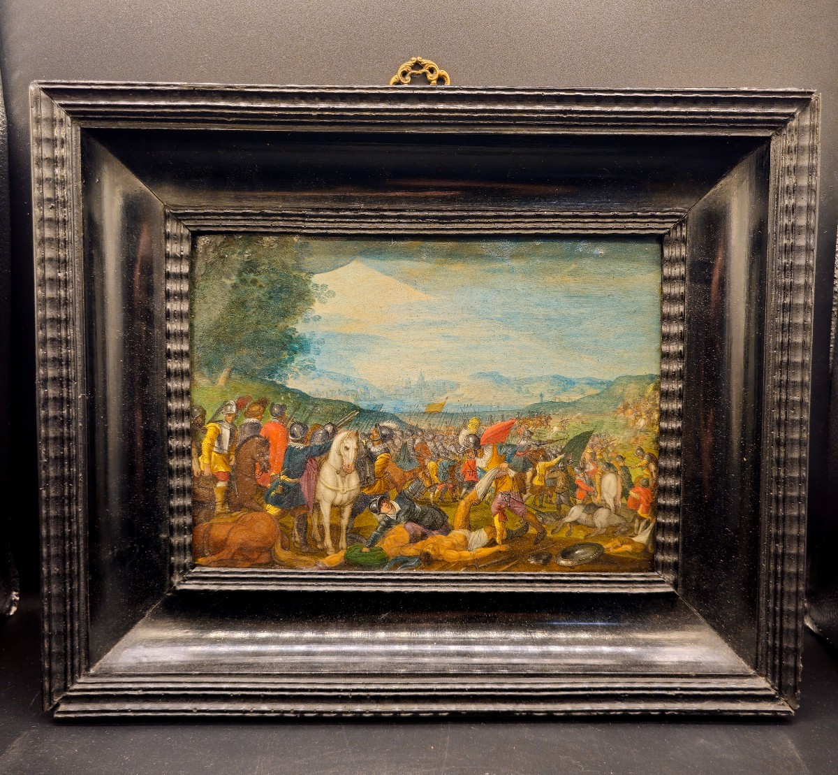 Marzio di Colantonio Ganassini – Battaglia su rame, Roma