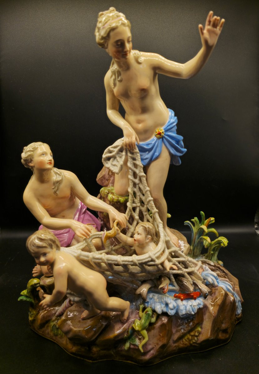 La cattura dei Tritoni – Manifattura di Meissen-photo-2