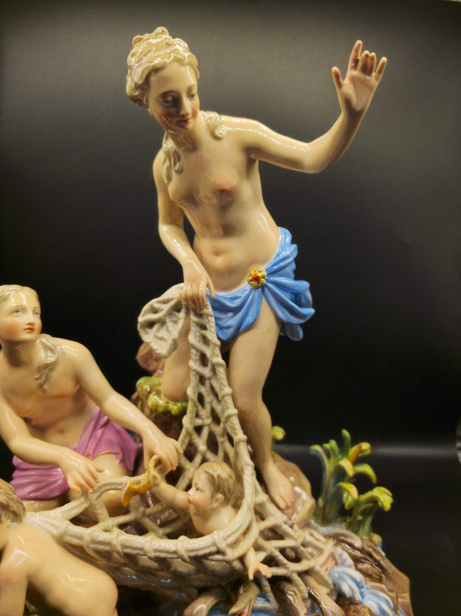 La cattura dei Tritoni – Manifattura di Meissen-photo-4