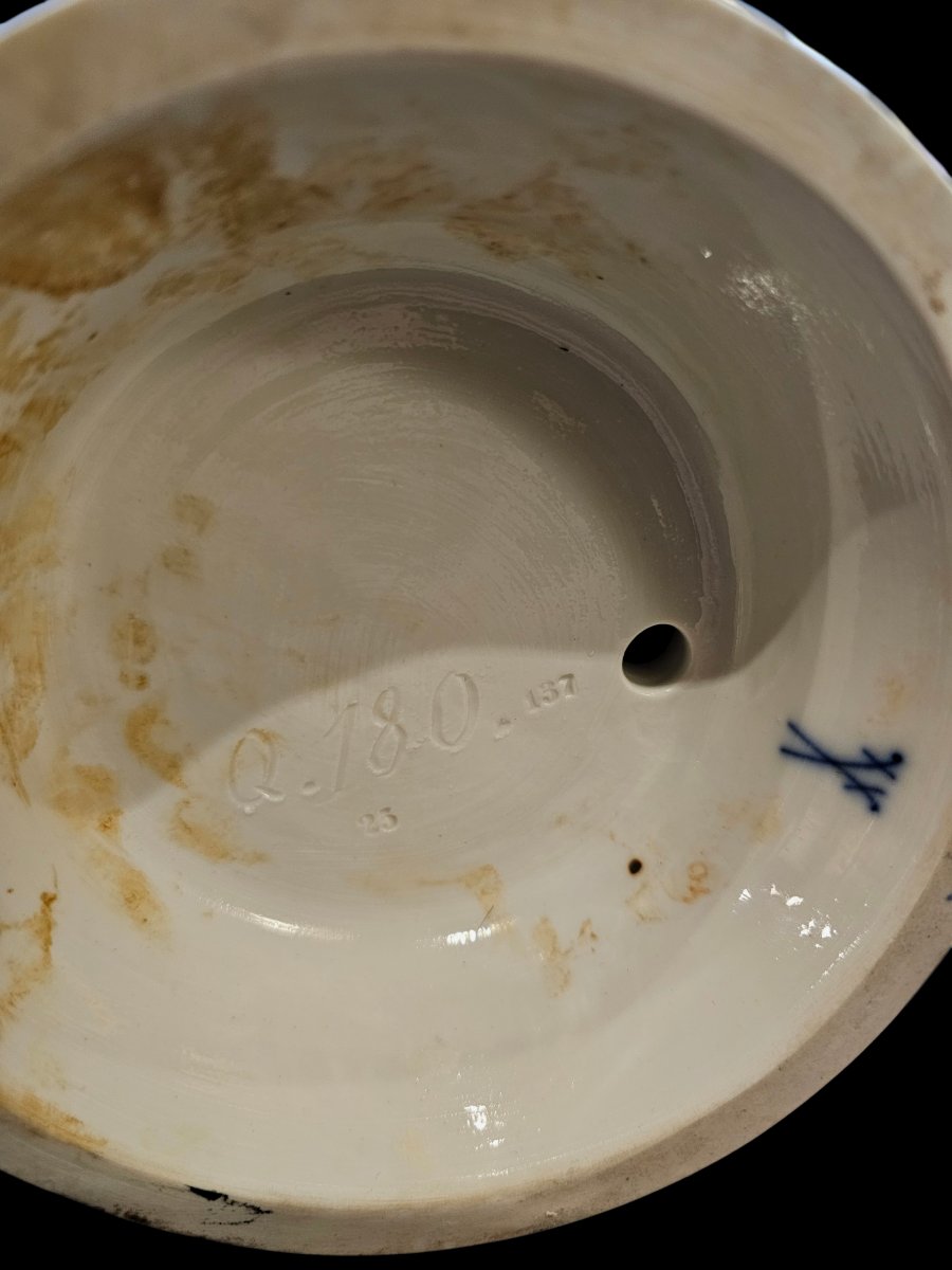 Meissen “Player at Bowls” Walter Schott 1897 – Fine XIX Secolo-photo-5