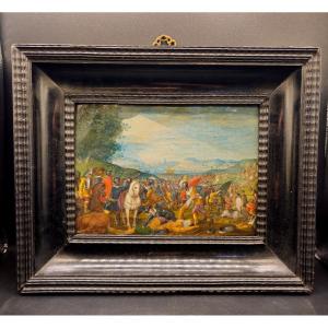 Marzio di Colantonio Ganassini – Battaglia su rame, Roma