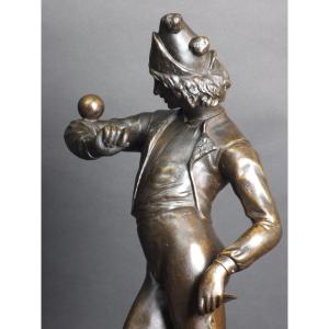 Juggler, Bronze, édouard (1859 - 1945) , France, 19th/20th Century