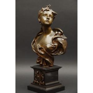Hope, Bronze, Felix Pierre Richard, France, 19th/20th Century