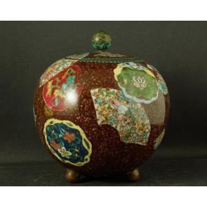 Box, Cloisonné, Japan, Meiji Era (1868-1912)