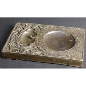 Inkwell, Stone, China, 19th/20th Century