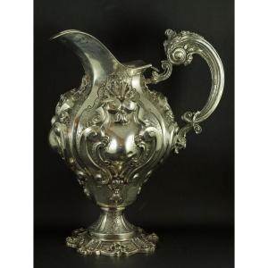 Water Jug, Silver, Porto, Portugal, 19th/20th Century