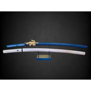 Japanese Katana Sword, Shirasaya Mounted Blade, With Nbthk Certificate - Late Edo.