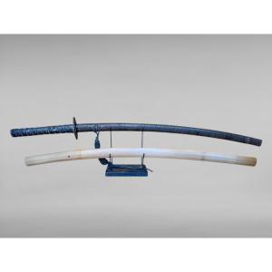 Japanese Katana Sword, Attributed To Kongobei, With Nbthk Certificate - Meio Era (1492-1501). 