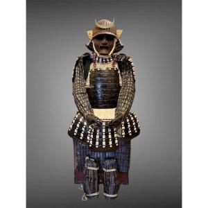 Complete Samurai Armor Of The Kikkawa Clan - Edo Period (1603-1868).