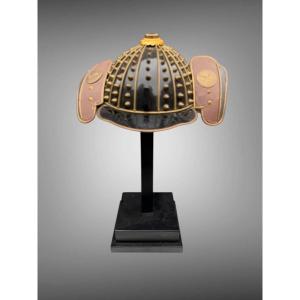 Small Japanese Firefighter Helmet (火消し頭巾 – Hikeshi Kabuto)